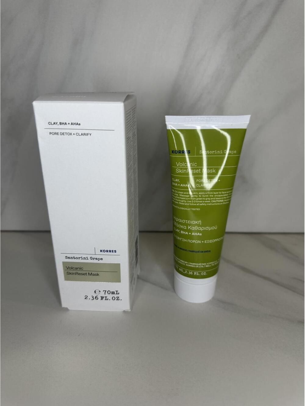 Korres Santorini Grape Volcanic SkinReset mask 2.36 fl oz
